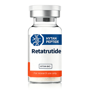 Retatrutide research peptide vial