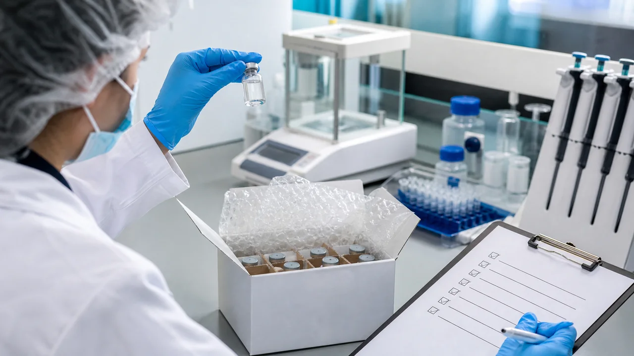 BAC Water Supplier Checklist for Peptide Research Workflows