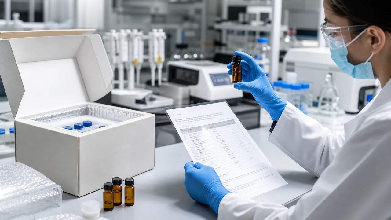 NAD+ Research Material Procurement: Packaging and COA Expectations