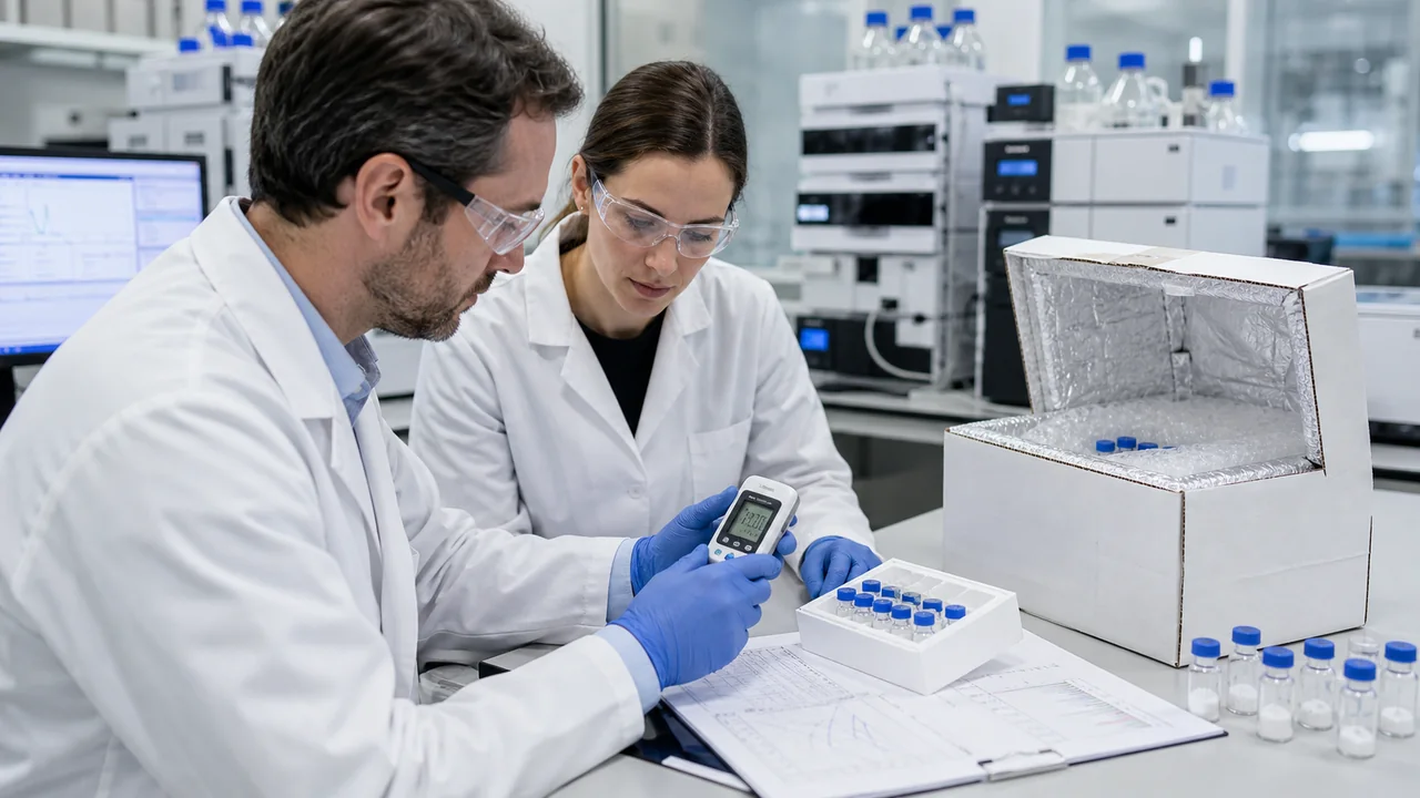 Research Peptide Temperature Excursions: A Defensible Post-Shipment Assessment