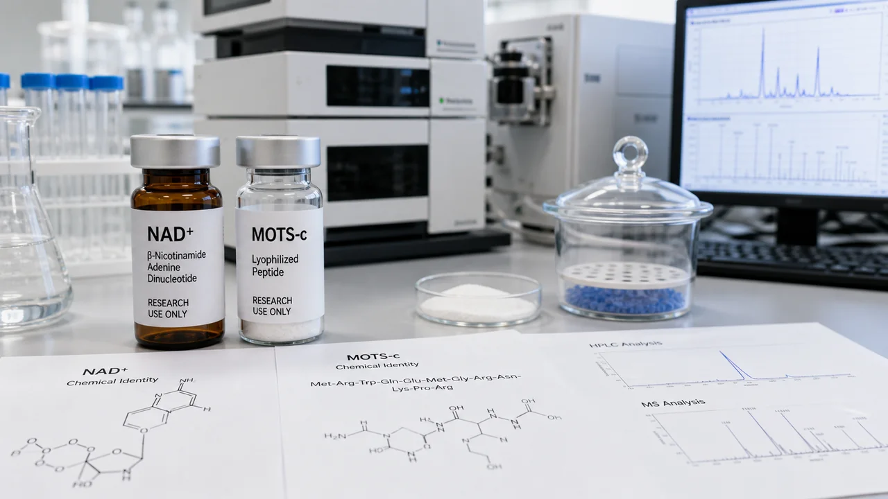 NAD+ vs MOTS-c Research Materials: Why One Is Not a Peptide